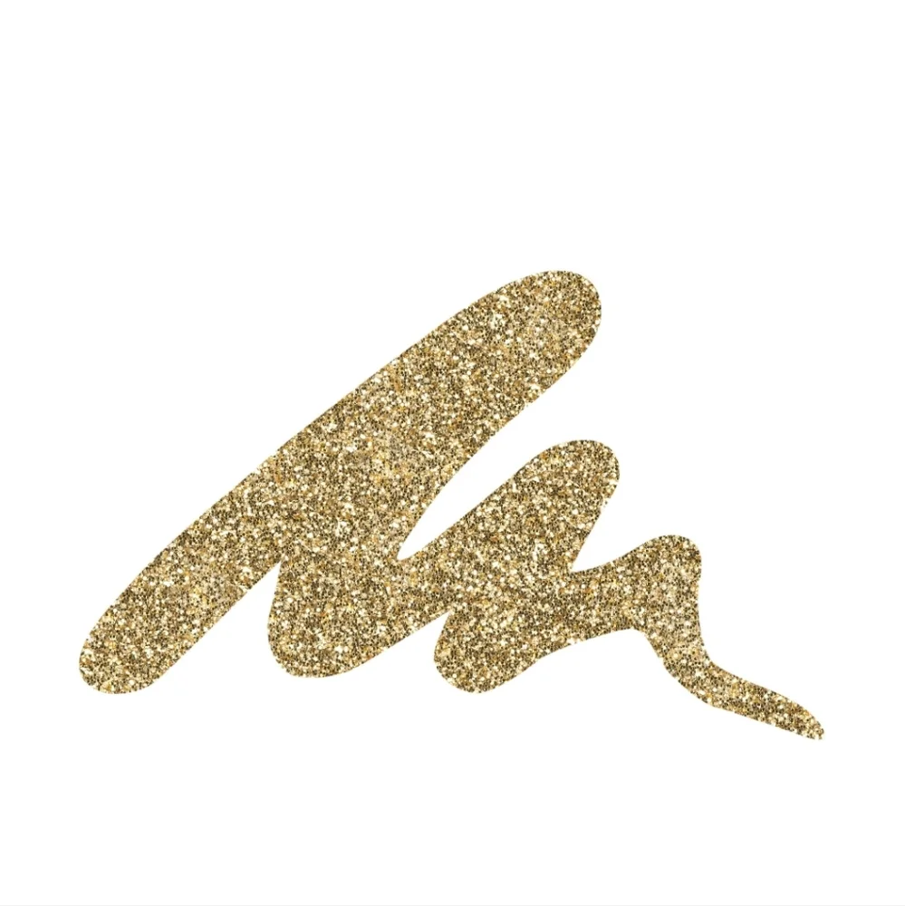 6 x Profusion Cosmetics Bling It On Liquid Glitter Eyeliner Gold Rush